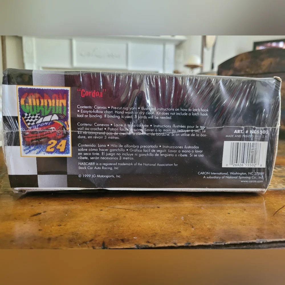 Latch Hook Kit - Jeff Gordon Crochet Kit
